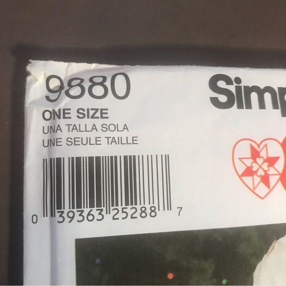 Vtg Gingerbread People Body and Clothes 16" New 2001 Simplicity 9880 - Picture 2 of 8